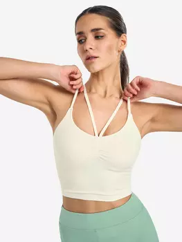 Топ бра спортивный Sensana SelfSecret, Бежевый