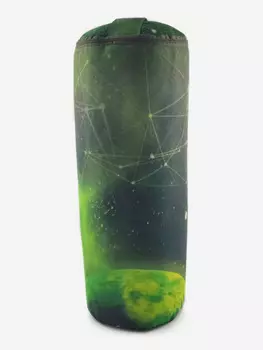 Спортивный валик для фитнеса, Earth Space Collection болстер для йоги с гречневой лузгой, ролик для йоги, валик для спины, Голубой