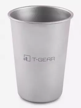 Стакан титановый T-Gear Titanium Beer Cup 300, Серый