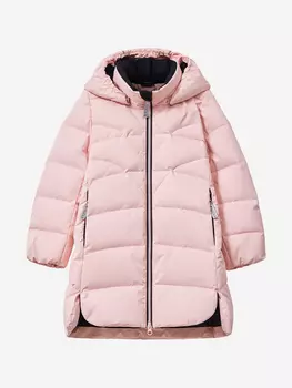 Стеганый пуховик для девочек TOTTI KIDS, Розовый