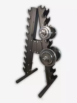 Стойка для гантелей 110 Пирамида SHTURM-CLUB, Черный