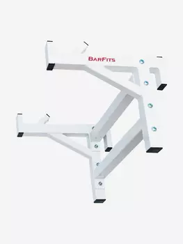 Стойка для штанги на шведскую стенку BARFITS, белая, Белый