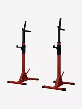 Стойки под штангу со страховкой Sportlim Zeus Красный, Красный