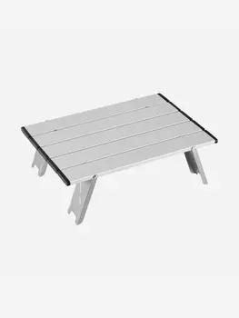 Стол складной 2401 MINI ALUNIUM TABLE S алюм, серебристый, Серебряный