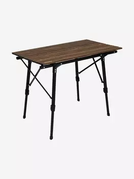 Стол туристический Naturehike складной, 90х52х68 см, с телескопическими ножками, темно-коричневый, Коричневый