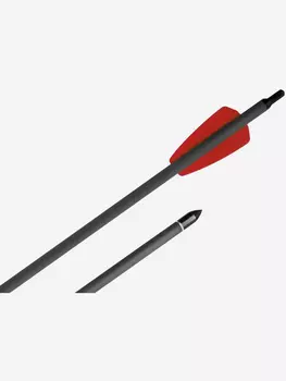 Стрела карбоновая 15" для арбалета Ek Cobra System R9, Черный