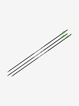 Стрела лучная карбоновая спортивная Centershot Flash 600 оперение Shield 2", Мультицвет