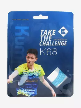 Струна для бадминтона Kumpoo K68 LB, 10м., Голубой