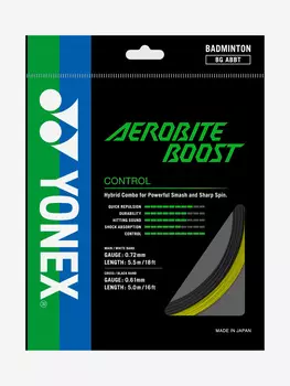 Струна для бадминтона Yonex Aerobite Boost G/Y, 10,5м., Желтый