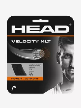 Струна для большого тенниса Head Velocity Mlt, Белый