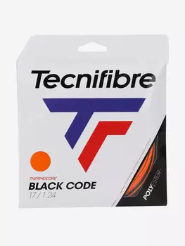 Струна для большого тенниса Tecnifibre Black Code Fire 1,24, Оранжевый