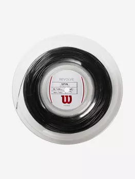 Струна для большого тенниса Wilson Revolve 15, Черный
