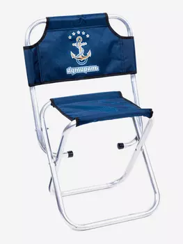 Стул складной Адмирал Prime средний алюминий 22 мм, цвет синий Кедр, Синий