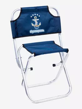 Стул складной Адмирал Prime средний алюминий 22 мм, цвет синий Кедр, Синий