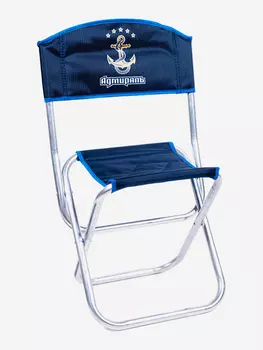 Стул складной Адмирал средний алюминий 22 мм, цвет синий Кедр, Синий