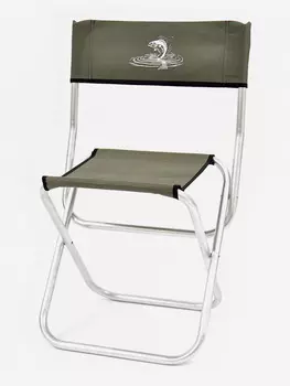 Стул складной MAX большой алюминий Кедр, Мультицвет