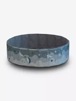 Сухой бассейн для шариков UNIX Kids Moon 100 Grey (без шариков), Серый