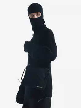 Сумка через плечо KRAKATAU Extendable Sacoche, Черный