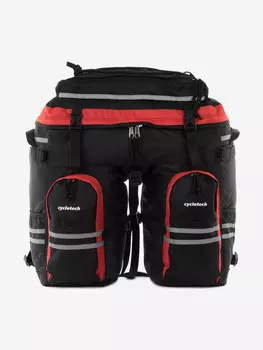 Сумка Cyclotech 50 л, Черный, размер Без размера