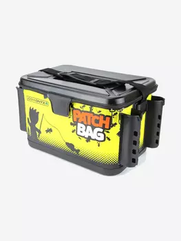 Сумка для снастей Yoshi Onyx Patch Bag с держателями для спиннингов, Черный