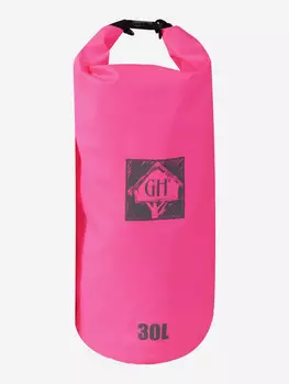 Сумка-гермомешок Greenhouse 30л, розовая, Розовый
