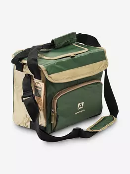 Сумка-холодильник, классическая, тм "Арктика", 10 л, арт.3000-10, болотная, Зеленый