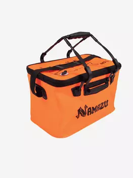 Сумка-кан Namazu складная с 2 ручками, размер 40х24х24 см, Оранжевый