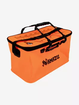 Сумка-кан Namazu складная с 2 ручками, размер 50х28х28 см, Оранжевый