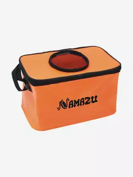 Сумка-кан Namazu складная с окном, размер 45х26х25 см, Оранжевый