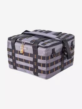 Сумка рыболовная Следопыт Base Lure Bag XXL, 38х38х25 см, цвет серый + 7 коробок Luno., Серый