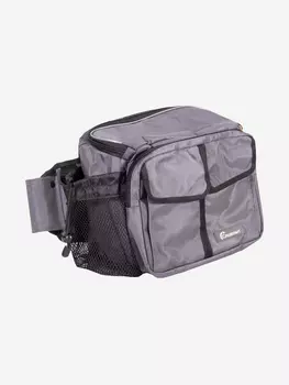 Сумка рыболовная Следопыт Fishing Hip Bag T2, 27х23х17 см, цвет серый., Серый