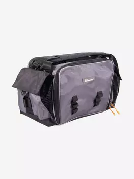 Сумка рыболовная Следопыт Lure Bag L, 40х25х21 см, цвет серый + 5 коробок Luno., Серый