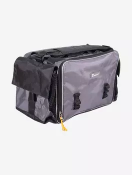Сумка рыболовная Следопыт Lure Bag XL, 40х28х24 см, цвет серый + 5 коробок Luno., Серый