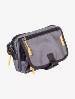 Сумка рыболовная Следопыт Street Fishing MultiLock S-Pouch, 13,5х22х8 см, цвет серый., Серый