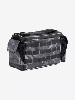 Сумка рыболовная Yaman Base Lure Bag L, 36х22х15 см, цвет серый камуфляж + 3 коробки LUNO., Серый