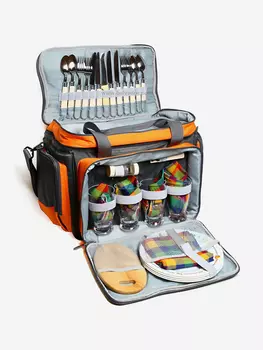 Сумка с набором для пикника Camping World Beer Master, 4 персоны, Серый