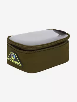 Сумка с прозрачной крышкой для аксессуаров малая Aquatic С-1-01, 1.3л, Зеленый