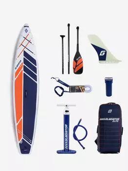 SUP доска надувная Gladiator ELITE 12.6T, Белый