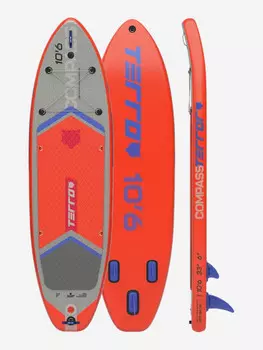 SUP-доска Terro, 323 х 84 х 15 см, Красный