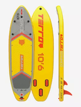 SUP-доска Terro, 323 х 84 х 15 см, Желтый