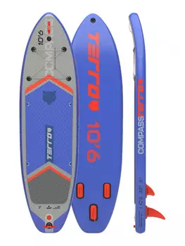 SUP-доска Terro, 323 х 84 х 15 см, Синий