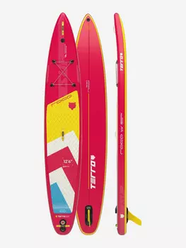 SUP-доска Terro, 384 х 76 х 15 см, Красный