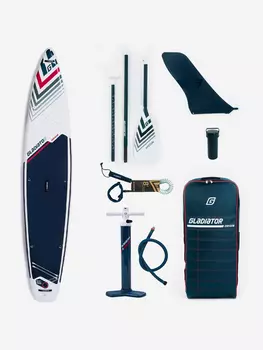 SUP надувной Gladiator ORIGIN 12.6S SC двухслойный, полная комплектация, Белый