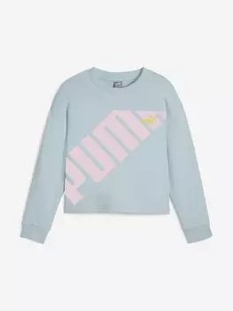 Свитшот для девочек PUMA, Голубой
