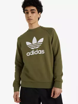 Свитшот мужской adidas, Зеленый