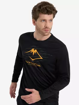 Свитшот мужской ASICS Fujitrail Logo, Черный