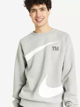 Свитшот мужской Nike Swoosh, Серый, размер 52-54