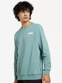 Свитшот мужской PUMA Crew, Зеленый