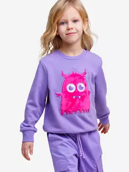 Свитшот Playtoday для девочки, Мультицвет