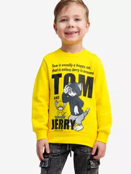 Свитшот Playtoday для мальчика, Желтый